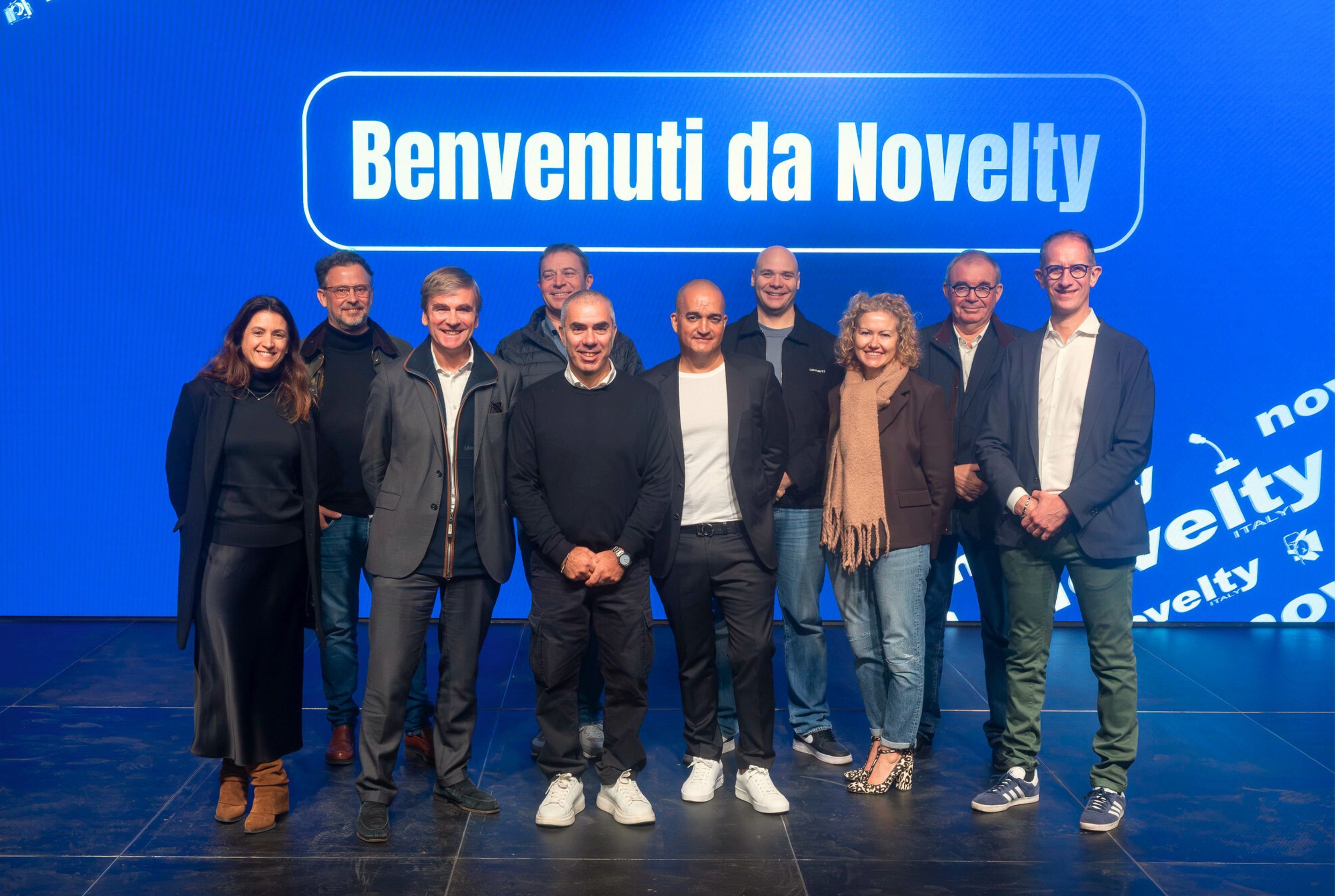 Team picture - Novelty Italy and Groupe Novelty