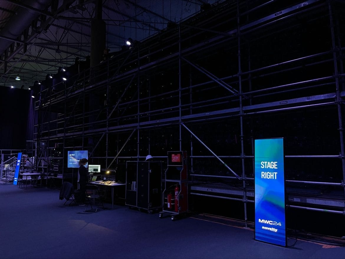 MWC24, Novelty Spain, audiovisual expert technical team  
