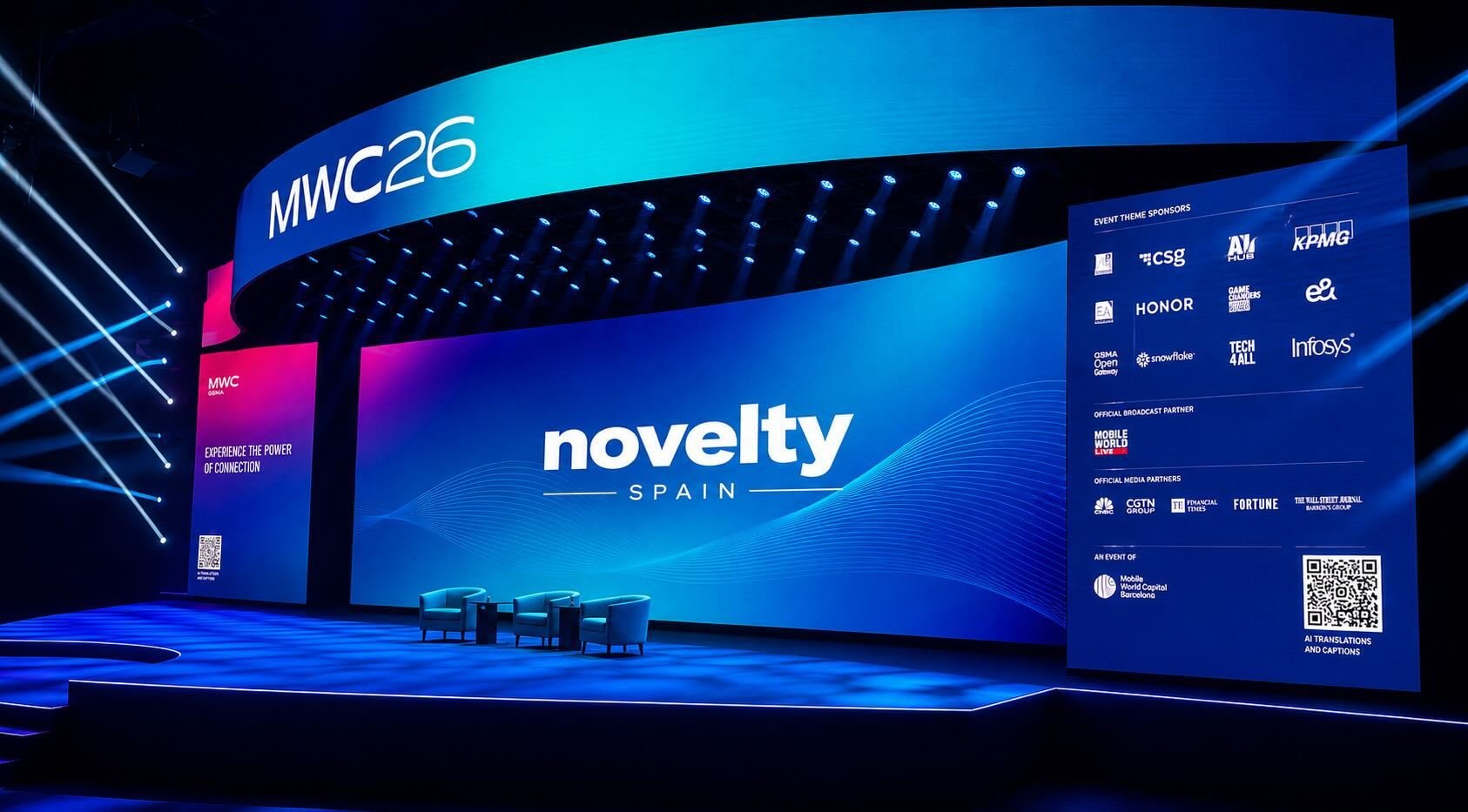 MWC 2026: producción técnica AV para el gran evento tech