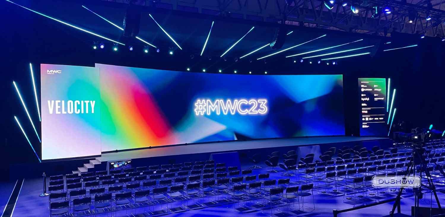 El Mobile World Congress 2023: La producción audiovisual de Dushow Spain
