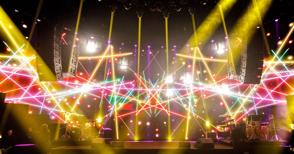 Lighting equipment rental for events