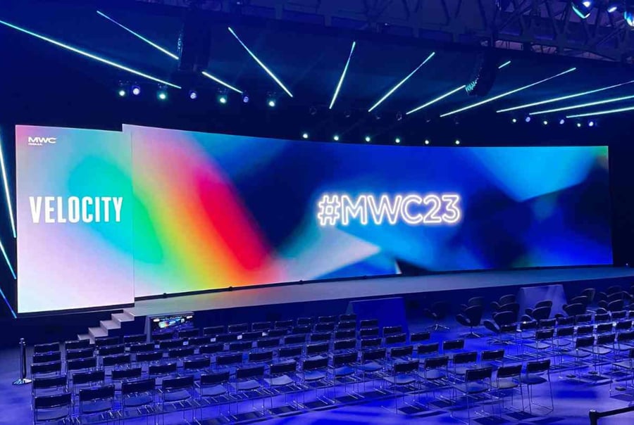 Mobile World Congress 2023: The audiovisual production by Dushow Spain