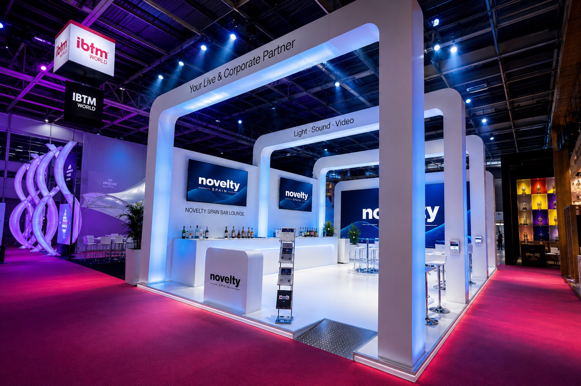 Audiovisual production for your IBTM World 2026 stand: how to stand out at Fira Barcelona