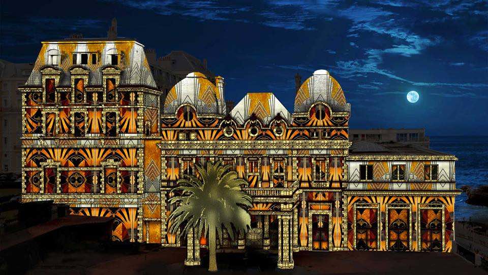 Video mapping para eventos impactantes